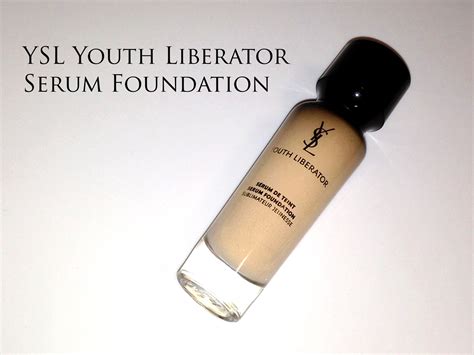 ysl youth liberator serum in creme review|YSL youth liberator foundation reviews.